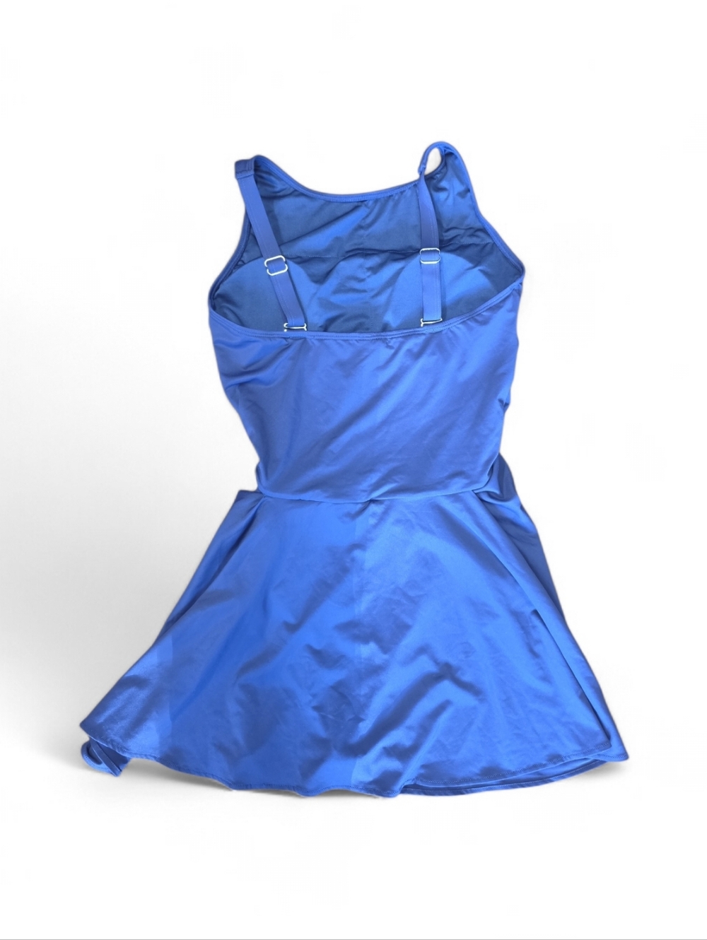 NWOT Daci One Piece Tummy Control Swim Dress In Blue Size Medium BS128 - Picture 6 of 7